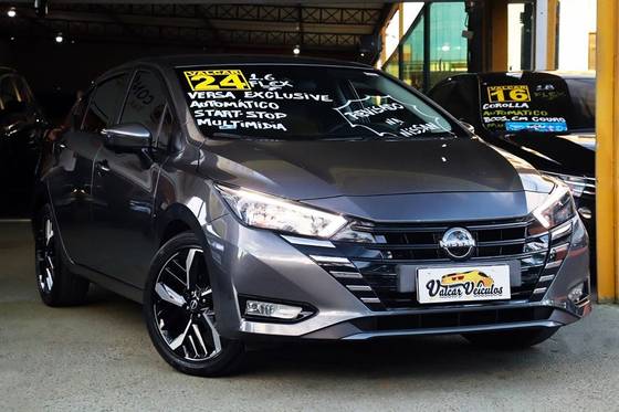 NISSAN VERSA 1.6 16V FLEX EXCLUSIVE XTRONIC NISSAN VERSA 1.6 16V FLEX EXCLUSIVE XTRONIC